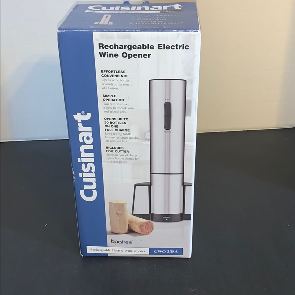 Cuisinart Rechargeable electric wine opener